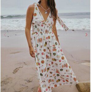 Monroe Dress Lisa Says Gah - caviar dreams white - SMALL ONLY